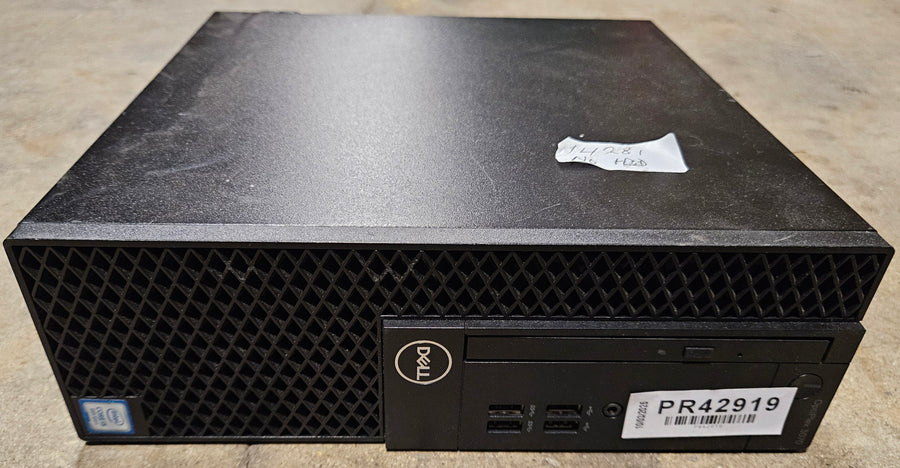 Dell Optiplex 3070 SFF DVD 8GB RAM i5-9500 3.00GHz NO HDD NO OS PC ( D11S004 ) USED