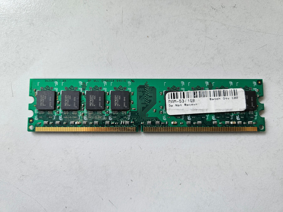 Aeneon 1GB DDR2 PC2-4200U 533MHz 240Pin DIMM ( AET760UD00-370A98Z ) REF