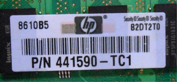 Hynix HP 1GB PC2-6400 DDR2-800MHz non-ECC Unbuffered 200-Pin SoDimm ( HYMP112S64CP6-S6 441590-TC1 ) REF