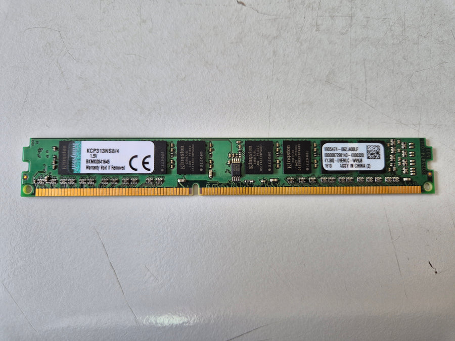 Kingston 4GB PC3-10600 DDR3-1333MHz non-ECC Unbuffered CL9 240-Pin DIMM ( KCP313NS8/4 9905474-062 ) REF