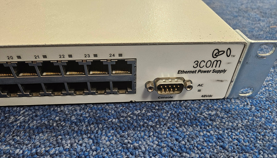 3Com PoE Multiport Midspan Solutions 24Port Switch ( 3CNJPSE24 ) USED
