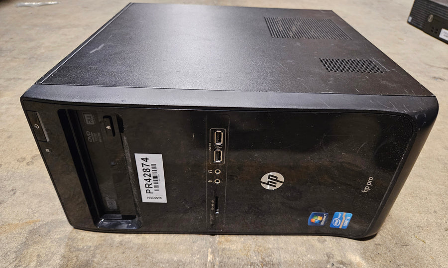 HP Pro 3400 MT DVD 4GB RAM i3-2120 3.3GHz NO HDD NO OS PC ( LH121EA#ABU ) USED