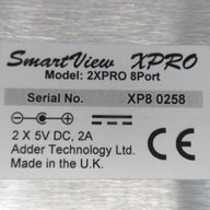Adder SmartVIEW 2XPRO 8 Port 2 User KVM Switch ( 2XPRO 8PORT ) USED