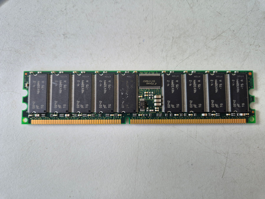 Micron IBM 256MB PC2100 DDR-266MHz Reg ECC CL2.5 184-Pin DIMM ( MT18VDDT3272G-265Z2 09N4306 33L5037 ) REF