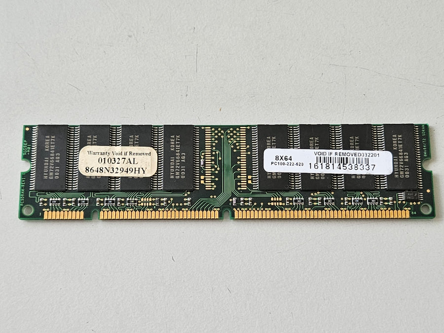 Generic 64MB 168Pin PC100 nonECC CL2 SDRAM DIMM ( GMM2649233ETG-7K ) USED