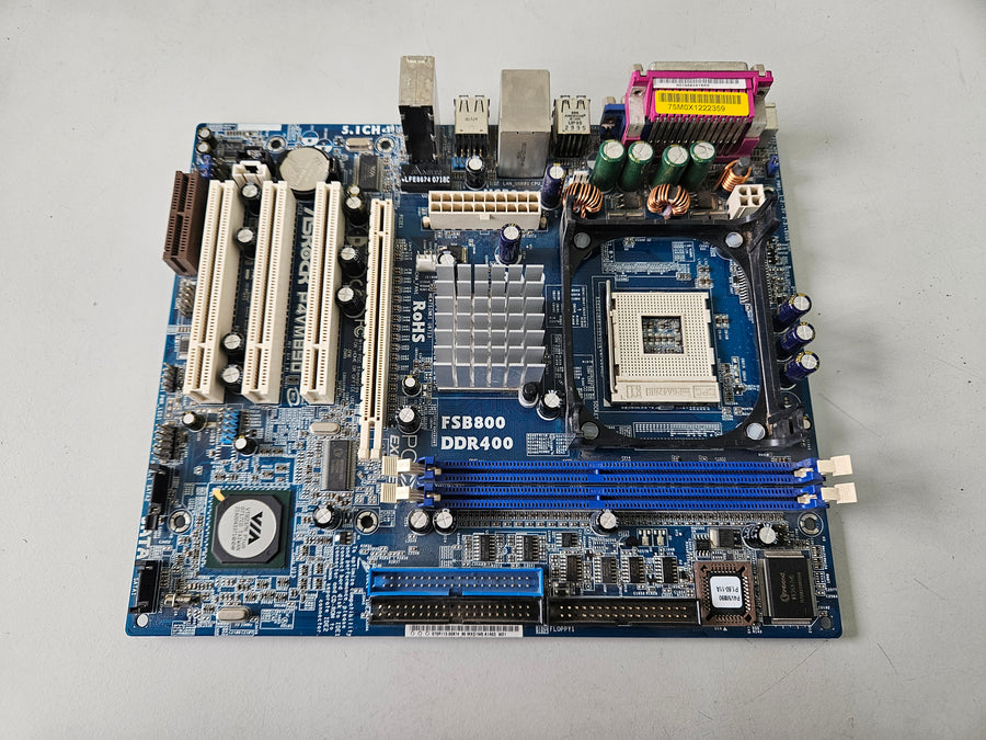 ASRock Socket 478 MicroATX Intel Motherboard ( P4VM890 ) USED