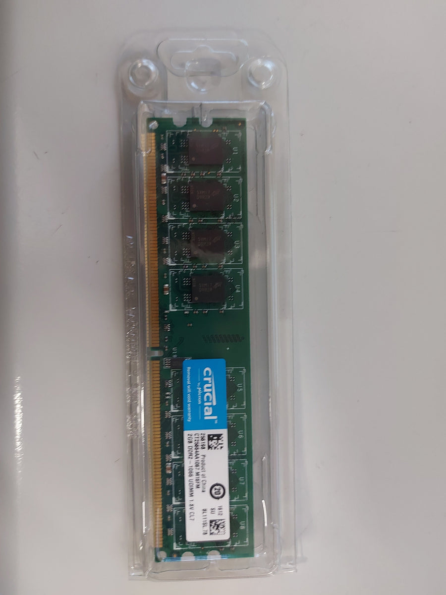 Crucial 4GB Kit DDR2 PC2-8500 nonECC CL7 240 DIMM ( CT25664AA1067.M16FM ) REF