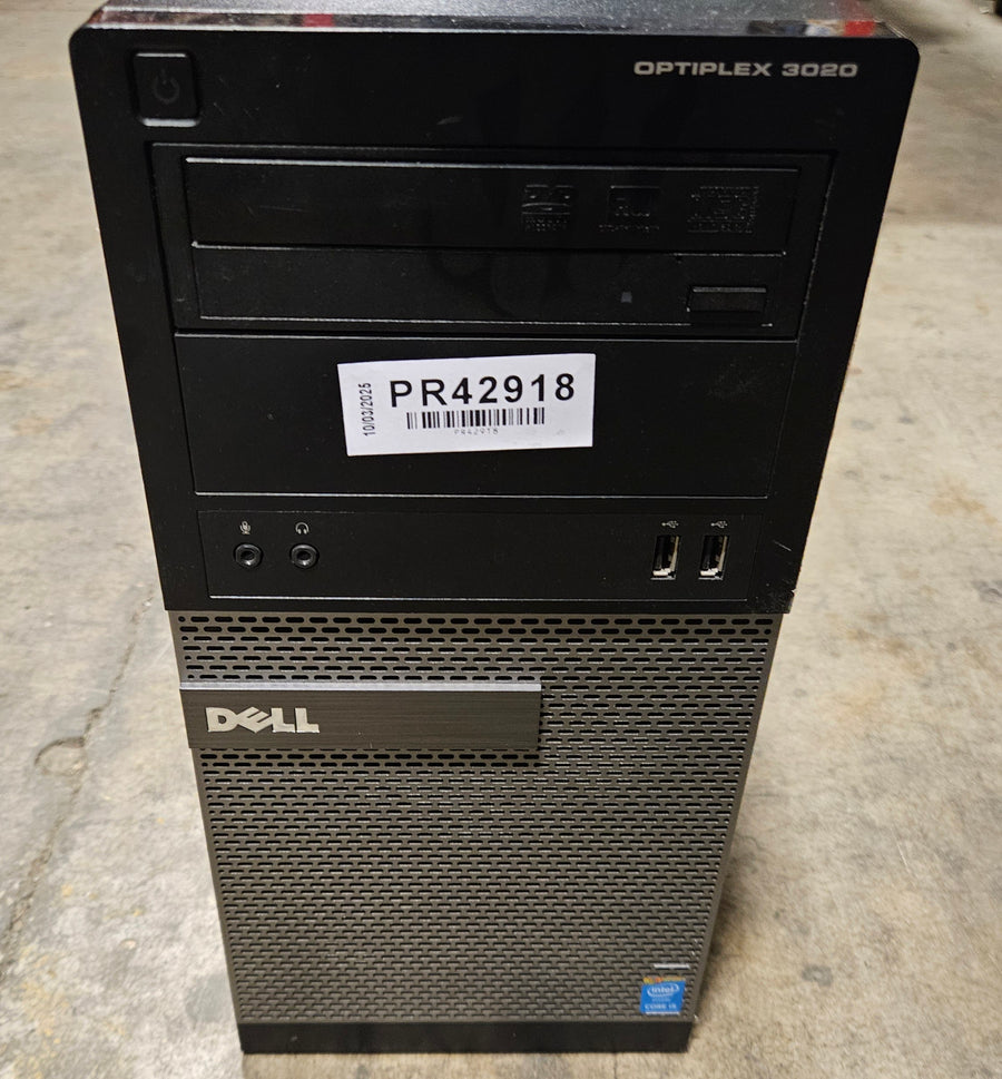 Dell Optiplex 3020 4GB RAM i5-4590 3.3GHz DVD NO HDD NO OS PC ( D15M ) USED