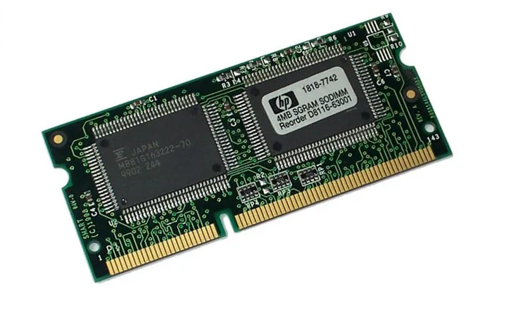 HP 4MB EDO Non-Parity Unbuffered 72-Pin SoDIMM ( 1818-7742 ) REF