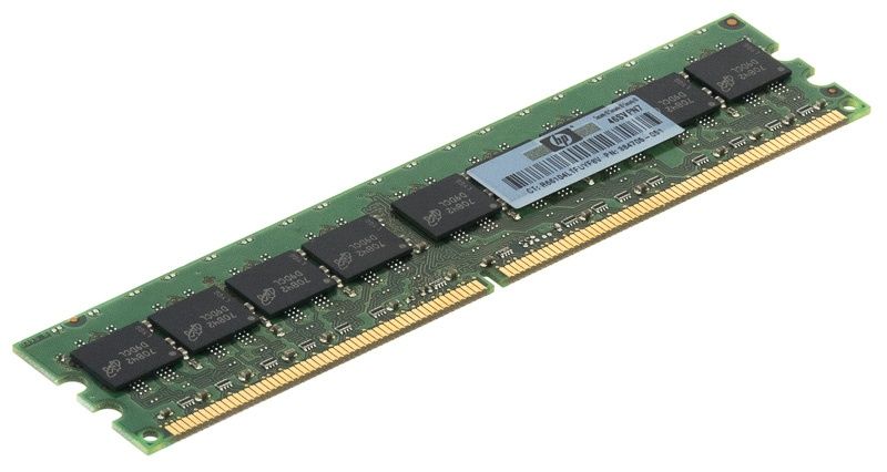 Hynix HP 1GB PC2-5300 DDR2-667 ECC Unbuffered CL5 240-Pin DIMM ( HYMP512U72CP8-Y5 384705-051 ) REF
