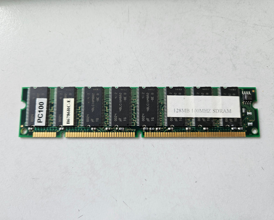 Generic 128MB PC100 100MHz 168Pin SDRAM DIMM ( B6786RC-E ) USED