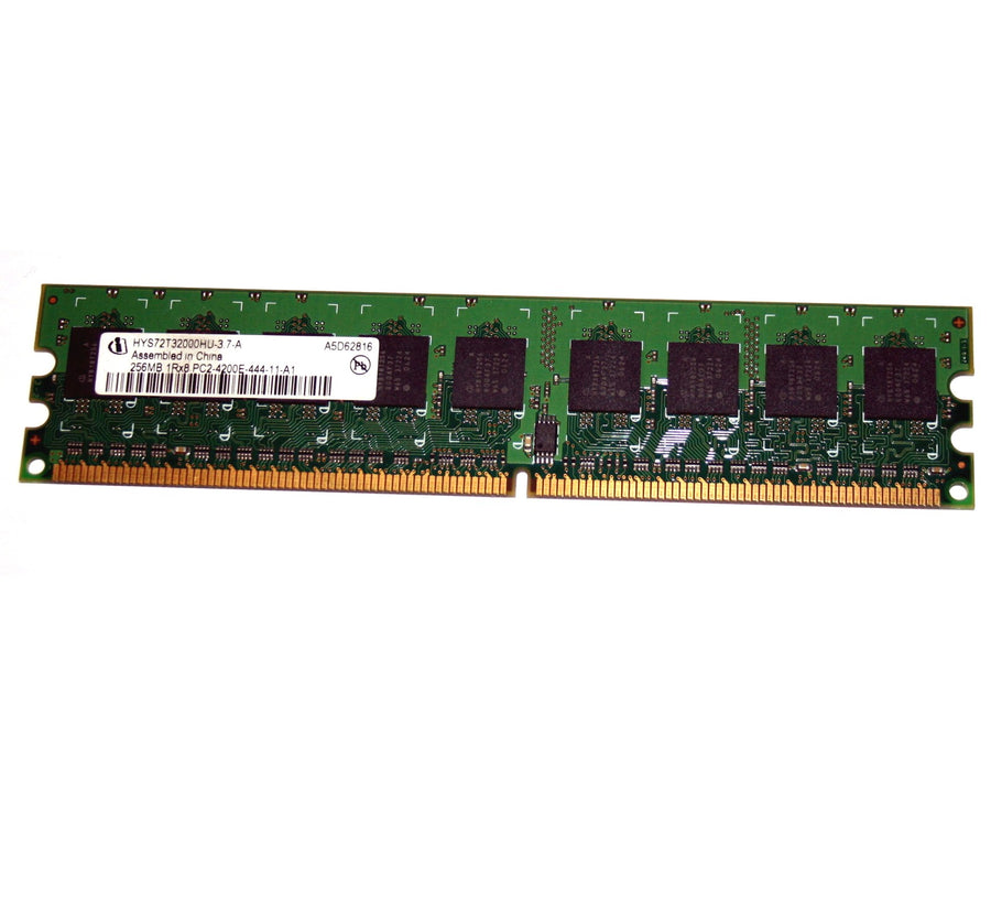 Infineon 256MB DDR2-533 PC2-4200 240-Pin CL4 ECC Unbuffered UDIMM ( HYS72T32000HU-3.7-A ) REF