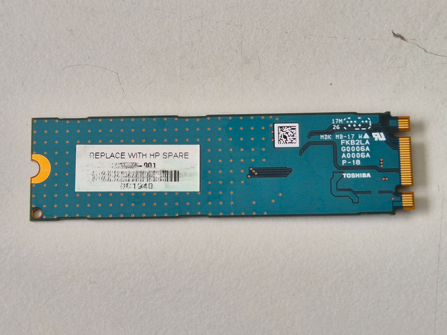 Toshiba 256GB M.2 2280 TLC PCIe NVMe SSD ( KBG30ZMV256G L22028-002 ) REF