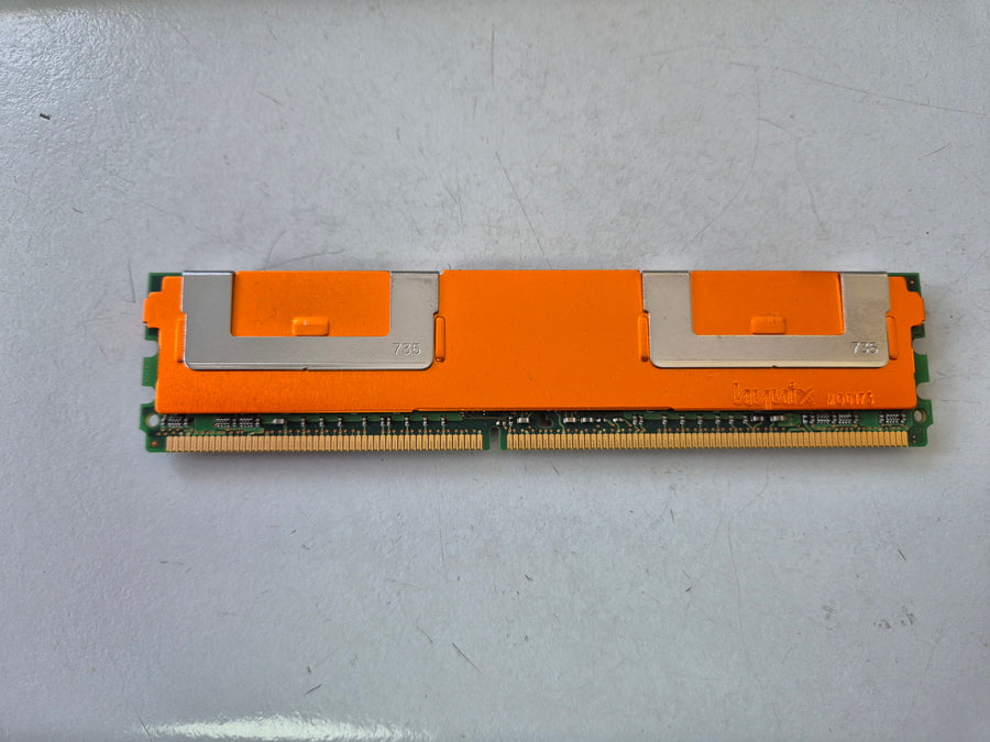 Hynix 512MB DDR2-667MHz ECC Fully Buffered CL5 240-Pin DIMM ( HYMP564F72BP8D2-Y5 AB-A 398705-051 ) REF