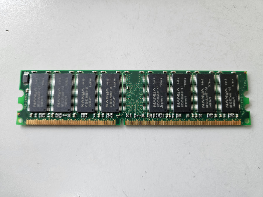 Nanya 512MB DDR-400MHz CL3 PC3200U nonECC DIMM ( NT512D64S8HB1G-5T ) REF