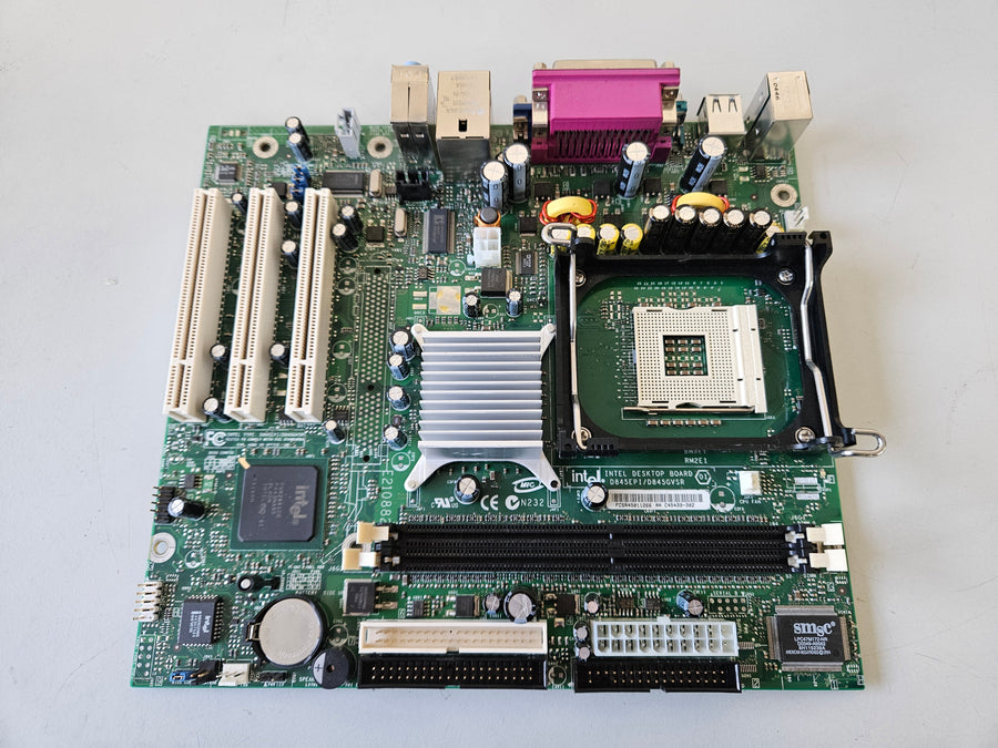 Intel E210882 DDR Micro-ATX Socket 478 System Motherboard ( D845EPI D845GVSR C45439-302 ) USED