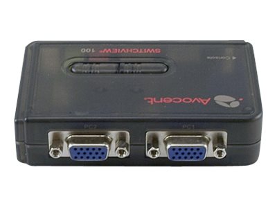 Avocent SwitchView 100 Series 2 Port PS/2 Desktop KVM Switch ( 2SV110BND1 ) NEW