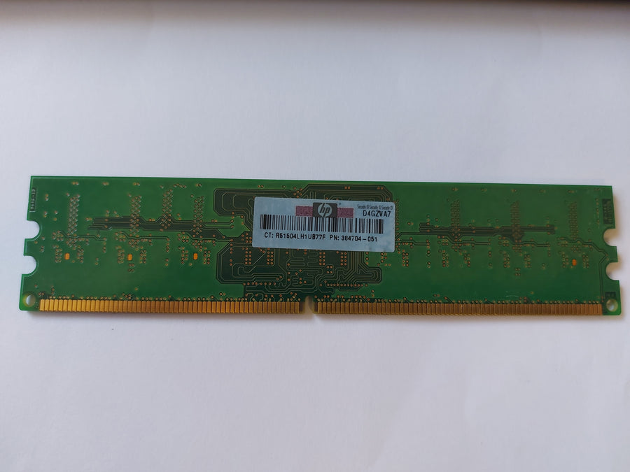 Hynix HP 512MB PC2-5300 DDR2-667MHz ECC Unbuffered CL5 240-Pin DIMM Memory Module ( HYMP564U72CP8-Y5 AB-C 384704-051 ) REF