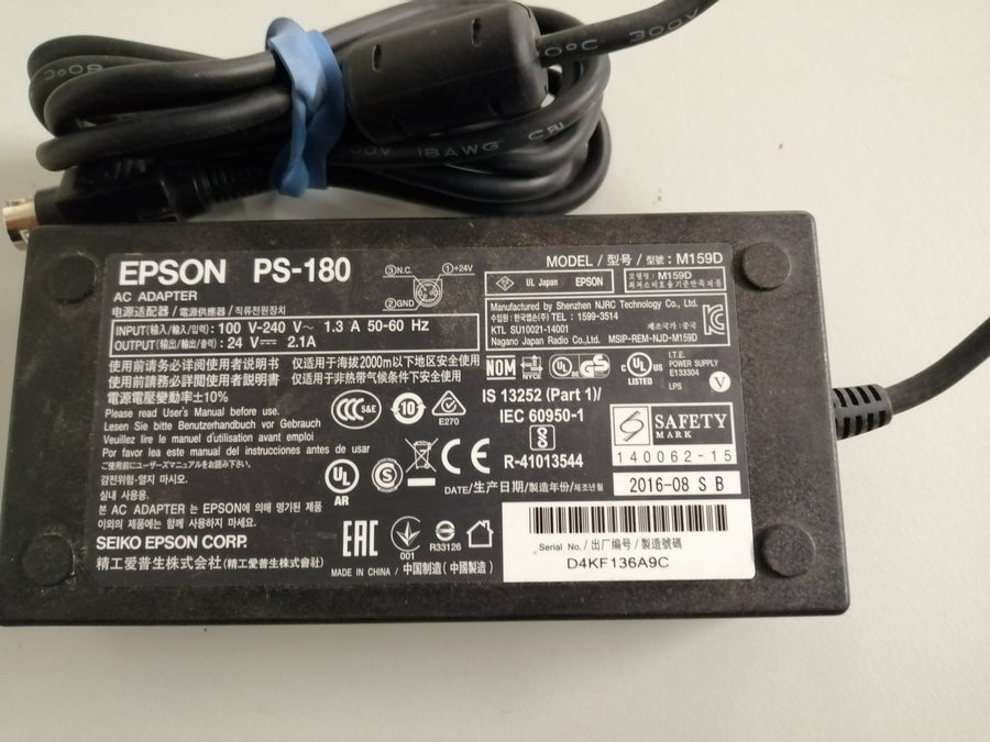 EPSON AC ADAPTER M159D IN 240V OUT24V ( PS180 USED )