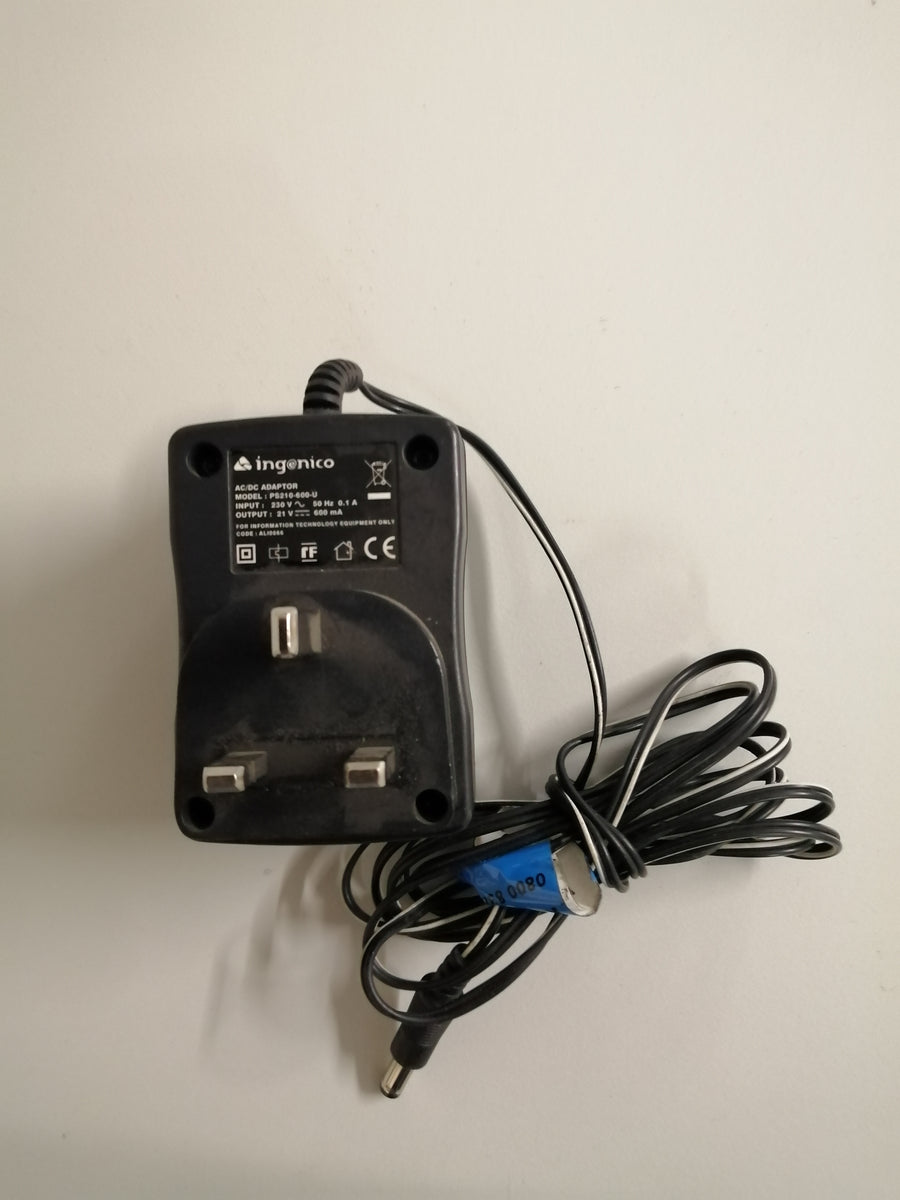 INGENICOAC/DC ADAPTOR  PS210-600-U IN 230 V OUT 21 V ( AL10066 used )