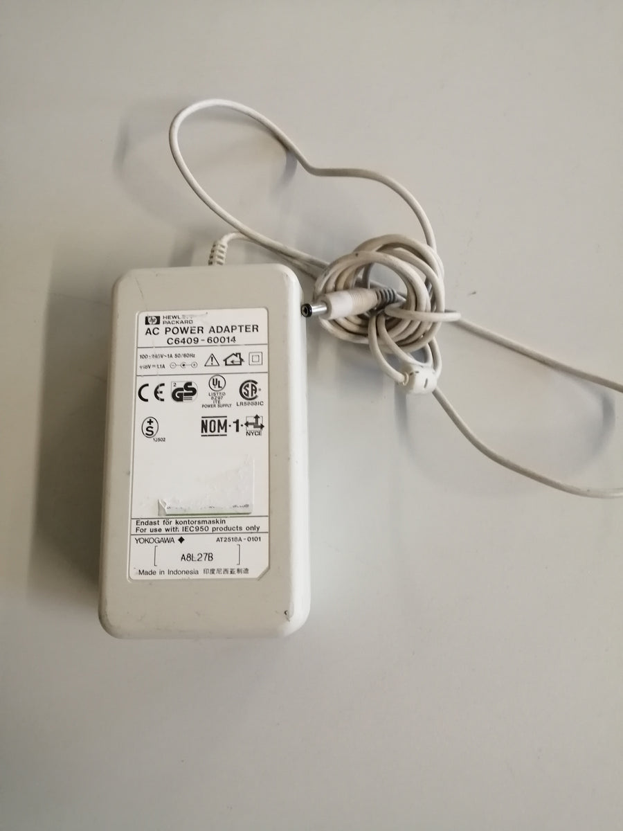 HP AC ADAPTER C6409-60014 240 V IN 18 V OUT ( C6409-60014 USED )