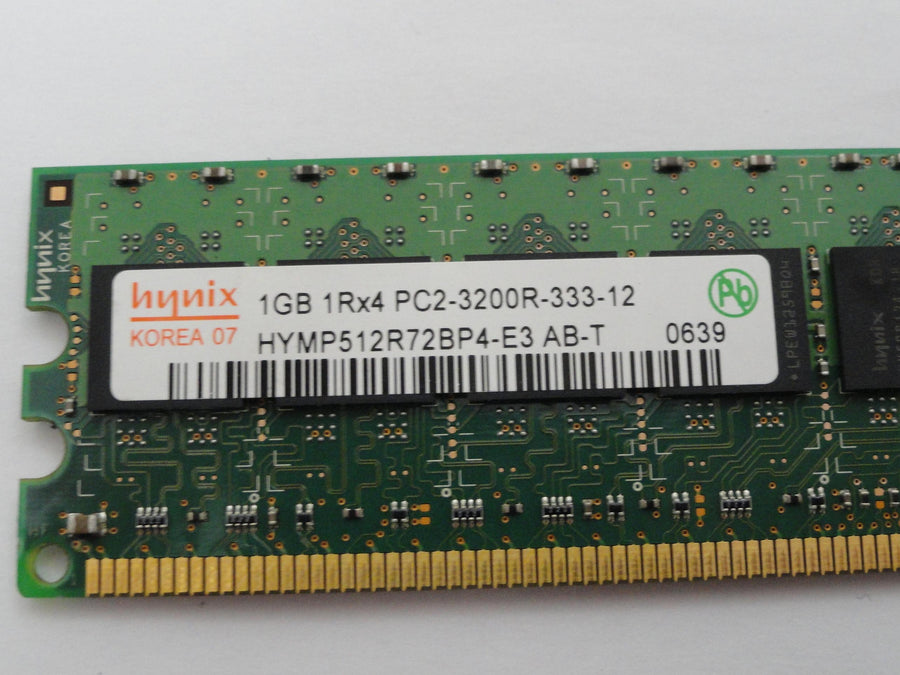 HYMP512R72BP4-E3 - Hynix HP 1Gb PC2-3200R DDR2 ECC Reg Memory - Refurbished