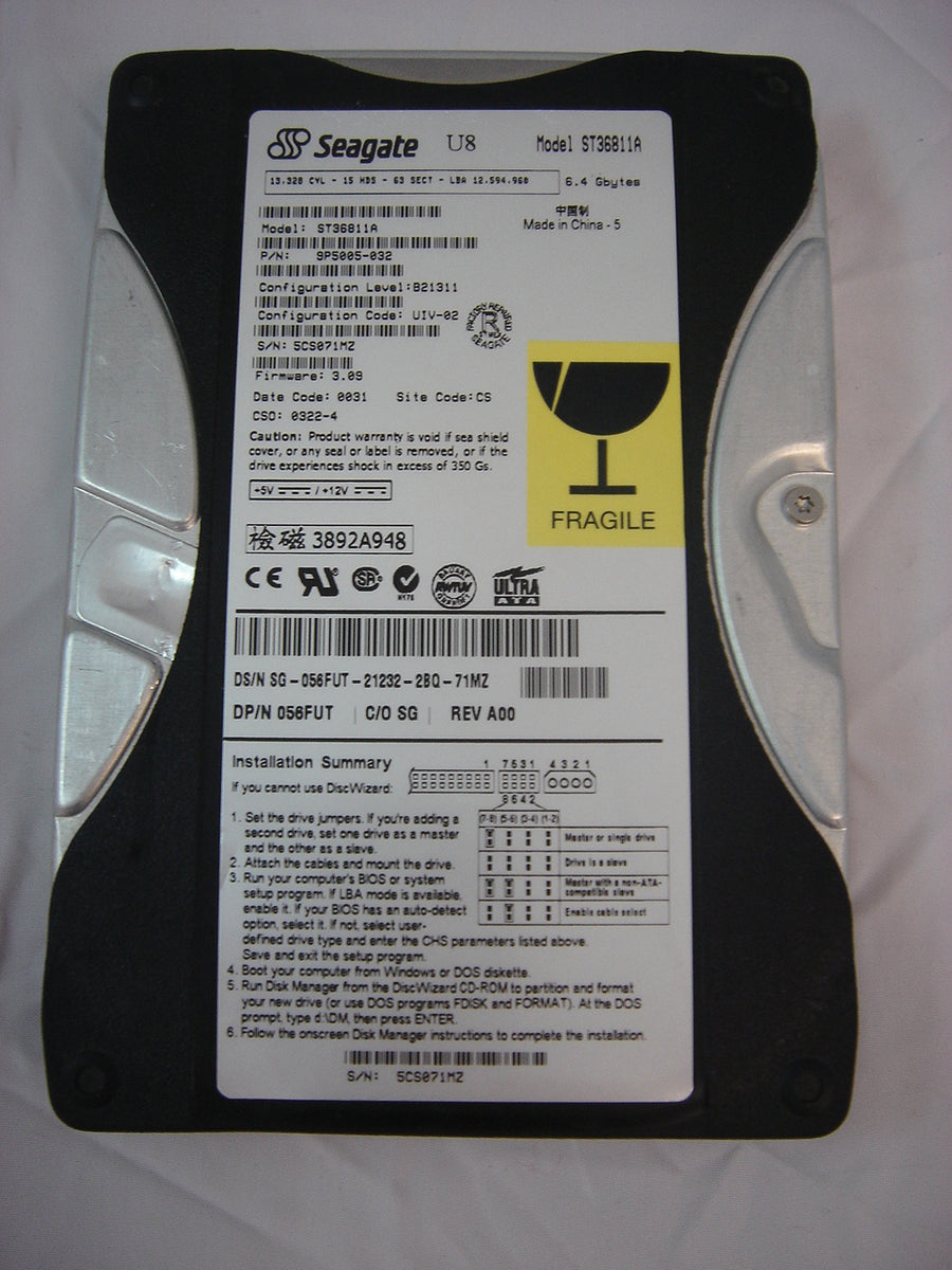 Seagate Dell 6.4GB IDE 5400rpm 3.5in HDD