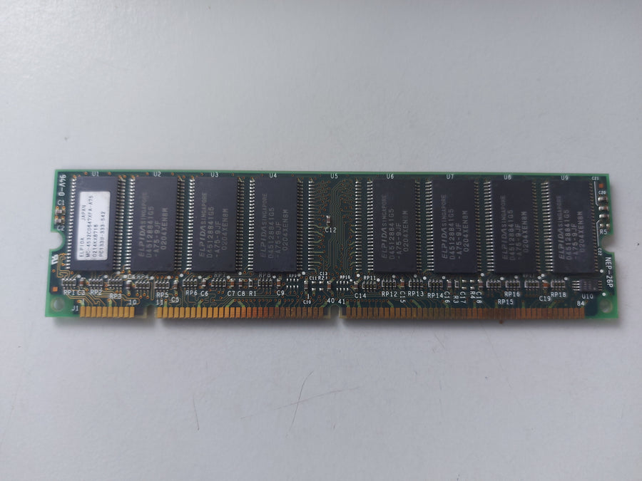 Elpida 256MB PC133 168-Pin CL3 SDR SDRAM DIMM ( MC-4532CD647XFA-A75 ) REF