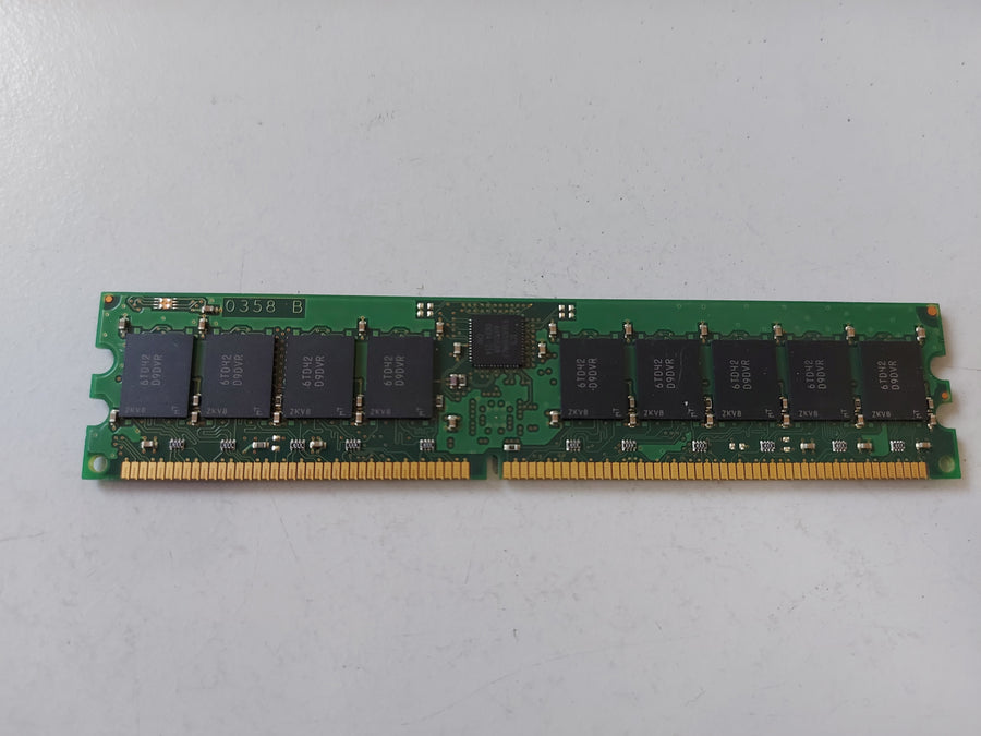 Micron 1GB DDR-400MHz PC3200 ECC Registered CL3 184-Pin DIMM Module ( MT18VDDF12872G-40BD3 ) REF