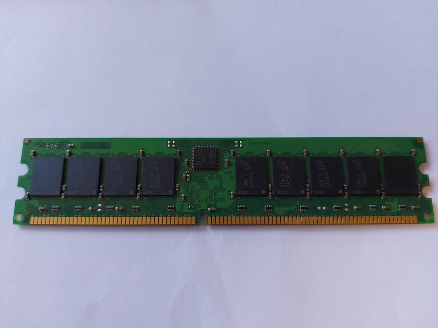 Micron 1GB DDR-400MHz PC3200 ECC Registered CL3 184-Pin DIMM Single Rank Memory Module ( MT18VDDF12872Y-40BF1 ) REF