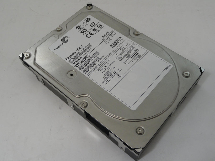 Seagate 146GB SCSI 80 Pin 10Krpm 3.5in HDD ( 9X2006-003 ST3146707LC ) REF