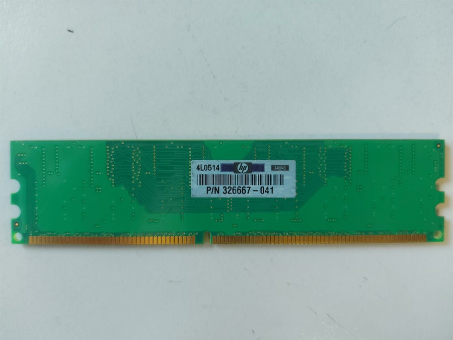 Samsung HP 256MB PC-3200 400MHz 184pin CL3 NonECC DDR SDRAM DIMM Memory Module ( M368L3223FTN-CCC 326667-041 ) REF