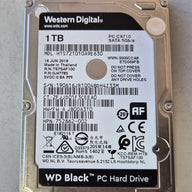 Western Digital Black 1TB 7.2K SATA 2.5" HDD ( HTS721010A9E630 0J47783 752862-002 ) REF