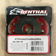 Pinion Renthal 13 Teeth Steel Standard Pitch 520 Type 292