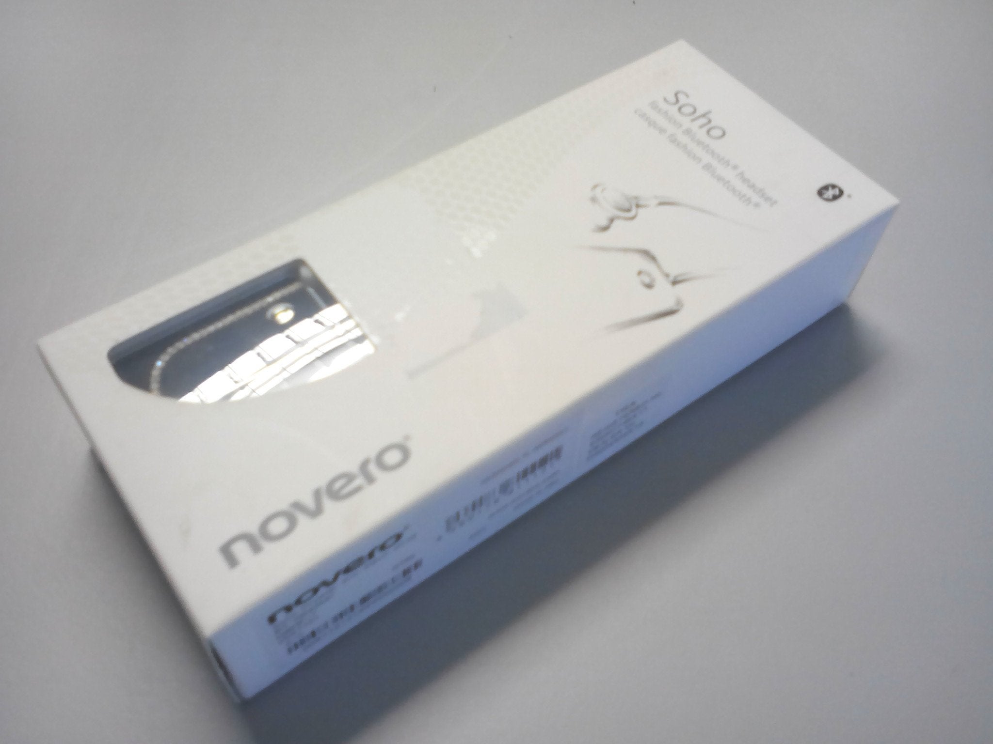 Novero Soho Crystal Arc Bluetooth Headset - Black / White - PC User | PC Parts And Spares | FREE UK DELIVERY