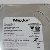 PR05614_9DR111-326_Maxtor 80GB SATA 7200rpm 3.5in HDD - Image3