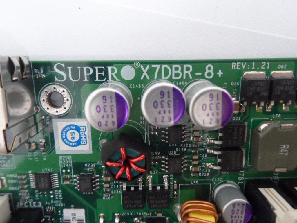 Supermicro Dual Intel 64BIT LGA 771/Socket J Motherboard ( X7DBR-8 ) REF