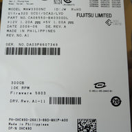 PR12220_MAW3300NC_Fujitsu Dell 300GB SCSI 80Pin 10Krpm 3.5in HDD - Image3