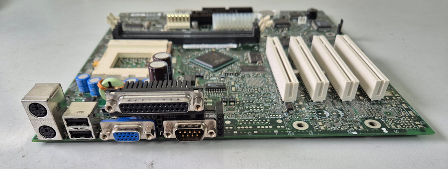 Dell Intel PGA370 4 PCI System Board ( A01025-313 A02456-001 ) USED