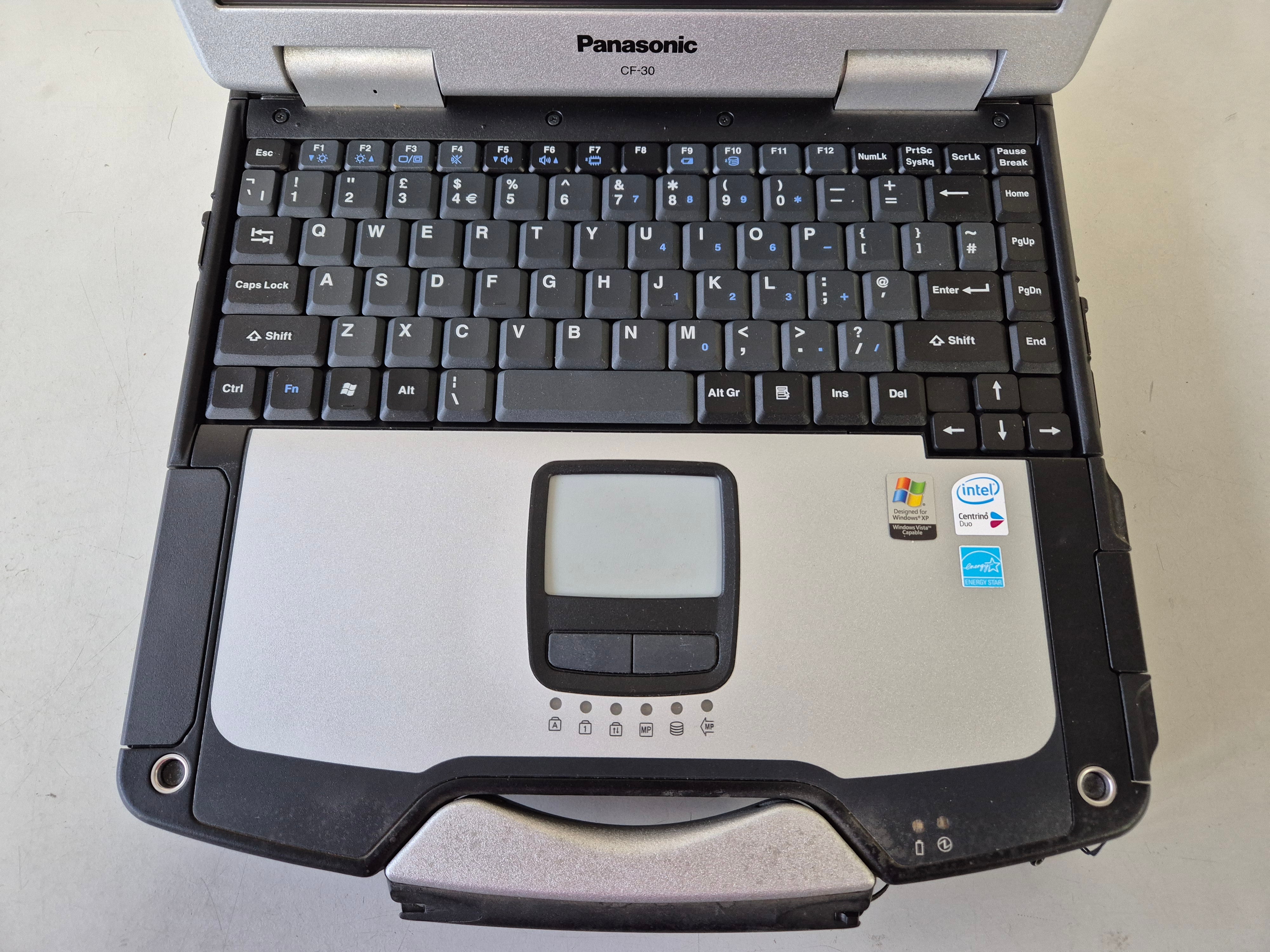 Panasonic ToughBook CF-30 80GB HDD 1GB RAM Intel Core Duo 1.6GHz NO OS ( CF-30CTQAZBE ) USED