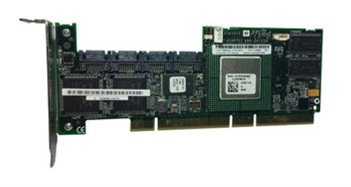 HP 4-Channel SATA PCI Low Profile RAID Controller Card with cables ( 337068-003 403633-001 ) USED