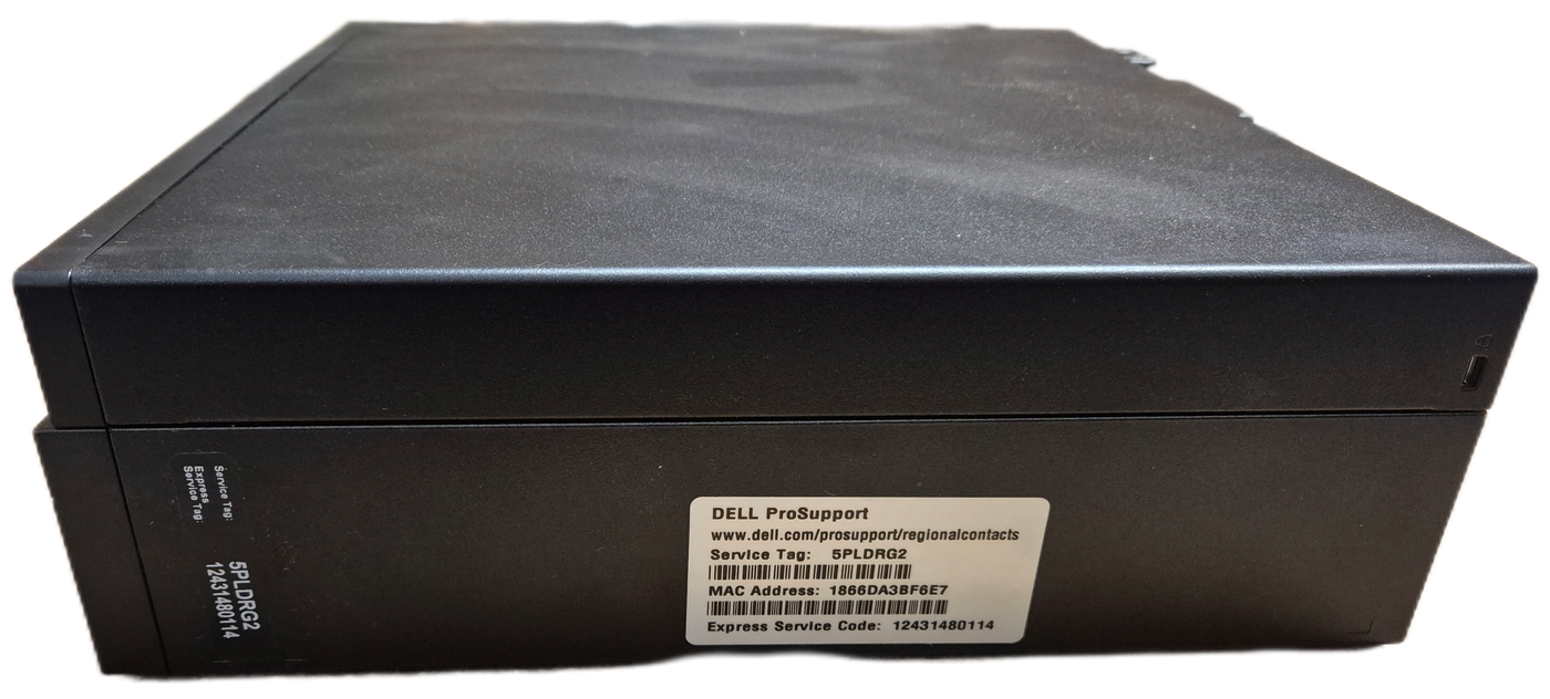 Dell Optiplex 3040 SFF 500GB HDD DVD 4GB RAM i3-6100 3.7GHz Win10 wifi present w/ antenna ( D11S001 ) USED Grade A boxed 