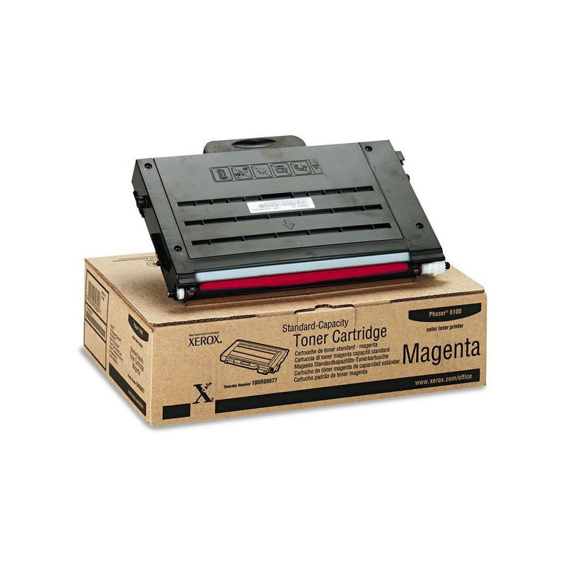 Xerox Phaser 6100 6100N laser toner cartridge magenta ( 106R00677 ) NEW OLD STOCK FINAL SALE