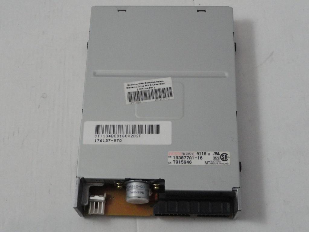 FD-235HG - Compaq/Teac 3.5" Floppy Drive Beige Door No Bezel - Refurbished