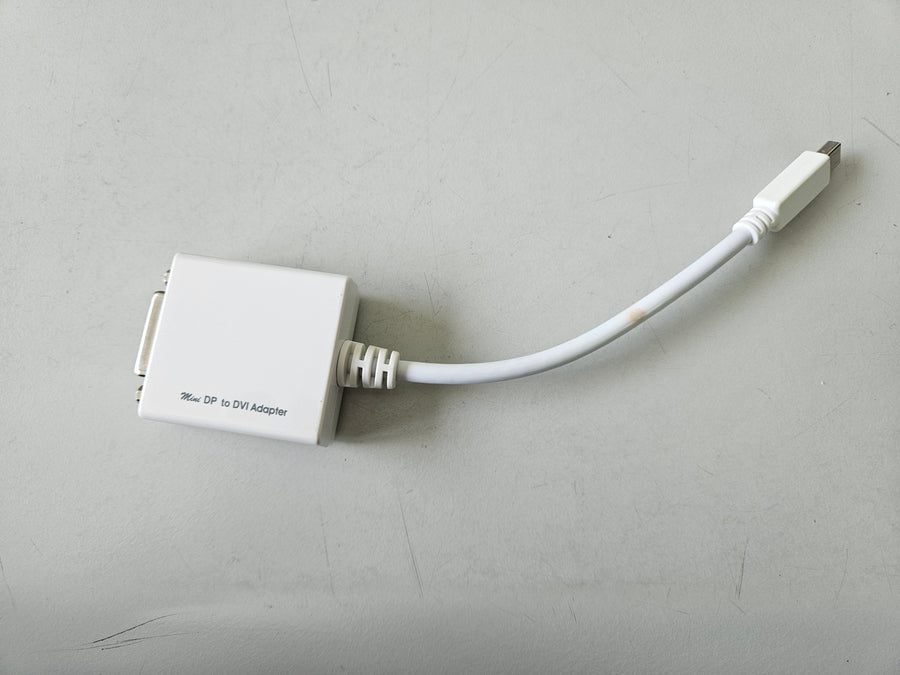 Generic Mini DisplayPort to DVI-D Adapter - White USED