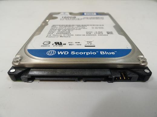 Western Digital 160GB SATA 5400rpm 2.5in HDD ( WD1600BEVT WD1600BEVT-00ZCT0    Western Digital )