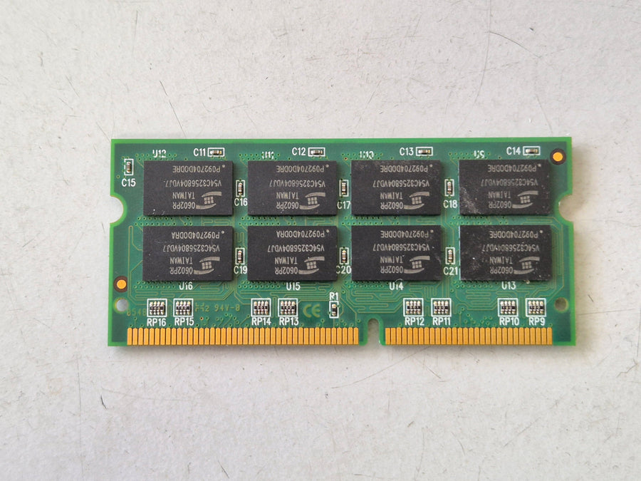 Kingston 512MB PC133 133MHz non-ECC Unbuffered CL3 144-Pin SoDimm ( KVR133X64SC3L/512 9905234-003.A00 ) REF