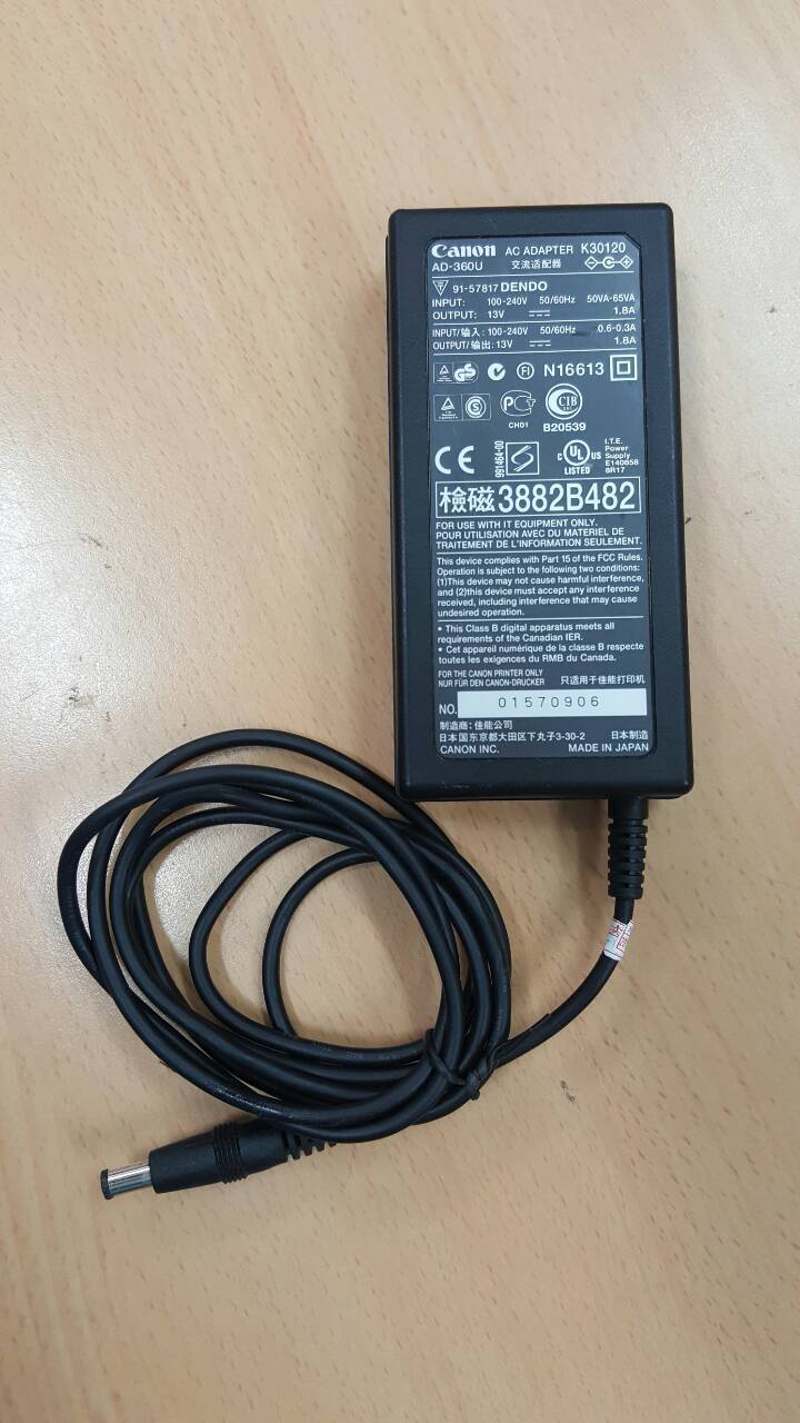 Canon AC Adaptor13V (K30120 AD 360U USED)