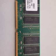 Samsung 256MB 168p PC133 CL3 16c 16x8 SDRAM 2Rx8 3.3V UDIMM Memory (M366S3323FTS-C7A)