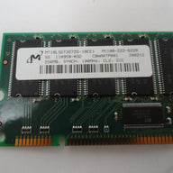 Micron 256Mb 100MHz CL2 ECC DIMM ( MT18LSDT3272G-10EB1  ) REF